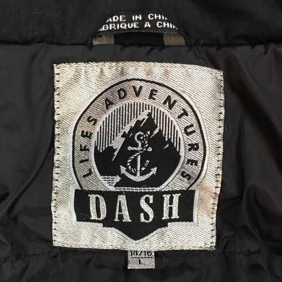 DASH Lifes Aventures Youth Large 14/16 Down Ski Jacket VINTAGE Coat 80s/90s - Picture 5 of 12